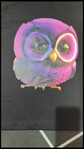 Kaos Pria Premium 3 Dimensi Tshirt 0blong Animasi Owl Katun 24s 100% H091 By Hans & co