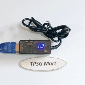 Cáp nguồn USB ra 9V / USB ra 12V (Công tắc chuyển - Có đèn báo)