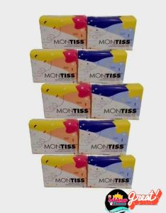 ( PAKET 10 Pcs ) Tissue MONTISS 120 Sheet NEW