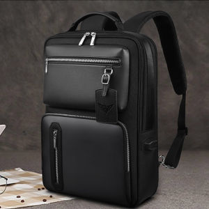 WILLIAMPOLO | Travel Leisure Business Laptop Backpack for Men