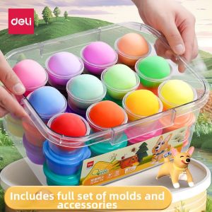 deli | Colorful Lightweight Non-Sticky Childrens Clay