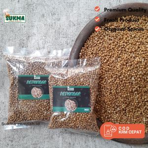 Ketumbar Hitam Grade A 500gr Alami Tanpa Pemutih - Coriander - JSR Rempah Herbal Bumbu Masak Premium