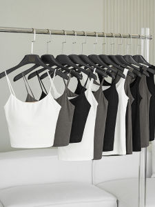 Áo Vest Không Tay MEIYANG Slim Fit Có Đệm Ngực Cổ Vuông Áo Vest Không Tay Mùa Hè Thường Ngày Áo Vest Đơn Màu Trơn