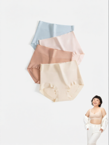 GUNIANGJIA | Antibacterial High-Waist Pure Cotton Panties
