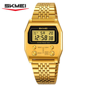 SKMEI | Đồng Hồ Thể Thao Kỹ Thuật Số Thời Trang Nam SKMEI 2460 Đa Chức Năng Hiển Thị Lịch Chống Nước Dây Đeo Thép Không Gỉ Đồng Hồ Điện Tử