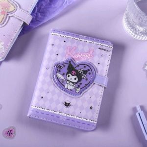 A6 PU Soft Cover Magnetic Cute Diary Notebook Journal Planner Book Buku Nota