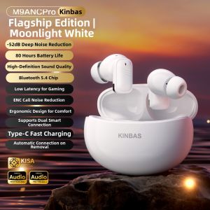 Kinbas | Active Noise Cancellation Sport High Quality Sound Bluetooth Headset