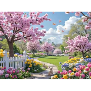500/1000/1200/2000PCS Jigsaw Puzzle Beautiful Park Nature Scene For Adults Wall Art Stress Relief Brain Teaser Hobby Gift