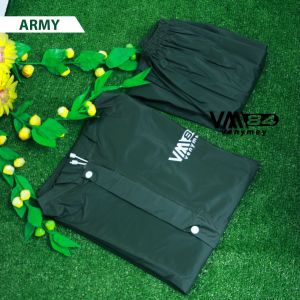 Jas Hujan Premium Baju Setelan Celana/Bahan Tebal 100% Weterproof