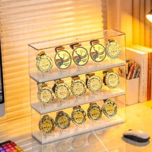 YOUKAMAN | Award Storage Display Box Medal Trophy