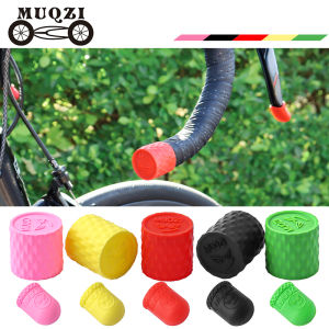Muqzi Mountain Highway Bicycle Handle Bent Handlebar End Protective Cover Non Slip Wear-Resistant Silica Gel Cover Strap Anti-Loose