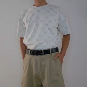 BGS - 574 Ikat Pinggang Pria Kulit Asli / Sabuk Vintage Pria Premium Casual Mewah Kekinian