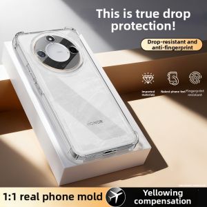 imobile | Shock Absorbing Airbag Phone Case for Honor X60/X60 Pro/X60 GT/60i Transparent