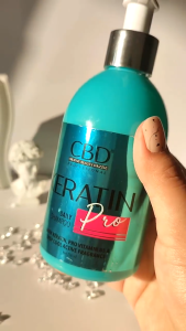 CBD Professional Keratin Pro Daily Shampoo Dan Conditioner 250ml - Mengatasi Rambut Rontok - Ketombe - Kusut - Ratu Kosmetik Online