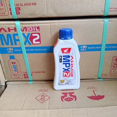 Oli Mesin Mpx2 Mpx 2 650ml 0.65L Honda Ahm Scoopy Esp Beat Street New Genio Perdus 1 dus isi 24 botol