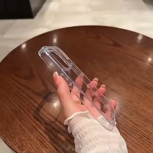 Case Crystal Clear Acrylic iPhone & Hard Case Bening Premium Mewah