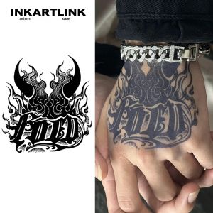 สติกเกอร์รอยสักชั่วคราวรูปแบบโฟกัส รอยสักวิเศษกันน้ํา รอยสักปลอมติดทนนาน 15 วัน รอยสักกึ่งถาวร