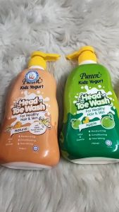 Sữa tắm gội toàn thân Pureen Tinh chất Sữa Chua hương Phúc Bồn Tử/ Táo/ Vani/ B5&E 750ml