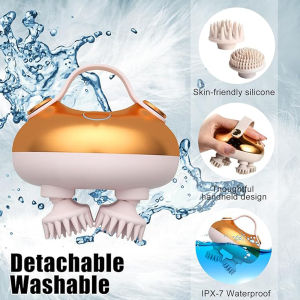 Electric Scalp Massager Hair Growth Portable Rechargeable Head Massager Scalp Stress Relax Christmas gift