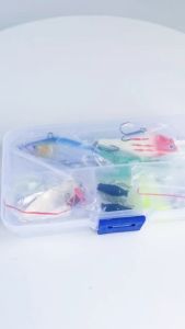 33Pcs Mixed Sea Fishing Lure Set Sea Fishing Lure Bait Set for Shad Tackle Soft Baits Supplies