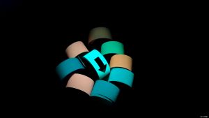 Dekorasi Ruangan dengan Lakban Glow in the Dark