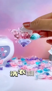 PanPan 5 in 1 Laundry Beads Gel 五合一洗衣凝珠 100颗 小苍兰/薰衣草/山茶花/樱花/栀子花 Softener Capsule Dobi Detergent Sabun Baju Laundry Beads