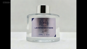 Montiq Scent Reed Diffuser Lavender Farm Long-Lasting Fragrance For Home | Office | Bedroom