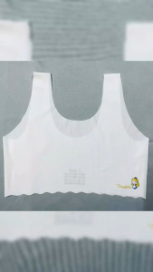 Áo Lót Lá Đúc Su 1 Lớp Mỏng Mềm Mịn Siêu Mát Không Mút Áo Bra cho bé gái cấp 1 cấp 2 size 26-45kg áo lá đúc su