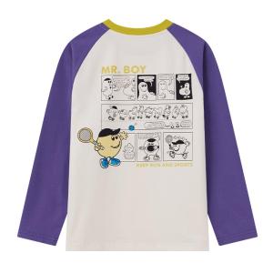 Pure Cotton Long Sleeve Boys T-Shirt Spring Autumn Casual Loose Fit Breathable round Neck Print Top for Kids And Toddlers