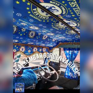 AKSESORIS KAIN PLAFO 1PAKET 3BARANG TIRAI PINTU LIS PLAFO KEMBAR GORDEN VARIASI