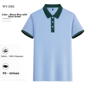 FANWUJINHUANG | Customized Embroidered LOGO Polo Shirt