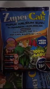 Obat Penyakit Busuk Buah Cabai Mengandung Anti-Jamur & Anti-Bakteri - ZUPERCALS 1KG - Pupuk & Obat Anti Busuk Buah Cabai Aman untuk Tanaman & Hasil Melimpah