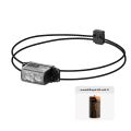 FLEXTAIL TINY HELIO 600Z - ไฟหน้าแบบชาร์จไฟ LED Ultra-Light พร้อม 6 โหมดสําหรับการตั้งแคมป์กลางแจ้งวิ่งเดินป่าตกปลา. 