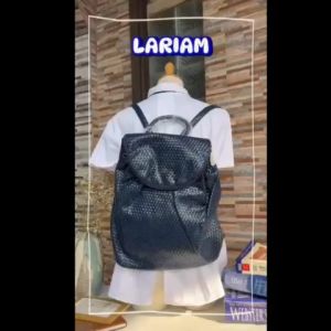 Boardwalk Lariam Ladies Backpack With Gold Details Design