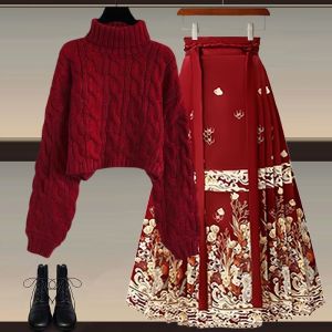 YNY | Chinese Style Hanfu Skirt Set For Women