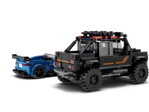 LEGO Speed Champions 77264 Jaguar Project 7 & Land Rover Defender (740 Pieces)