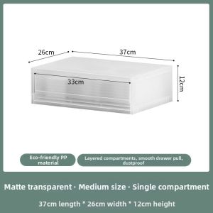 BANGJIAYI | Multilayer Stackable Drawer Organizer A4 File Box