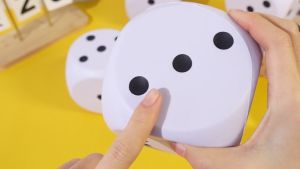 6cm Sponge Dice 6 Sided Soft Foam Dice Anxiety Relieve Dice Children Educational Toy For Stress Relief