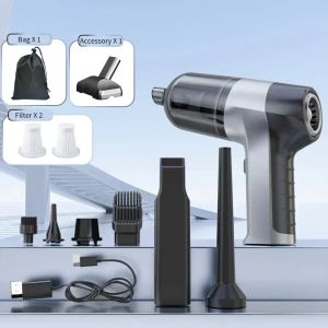 Mini Wireless Car Vacuum Cleaner Portable Handheld Powerful Cleaning Machine for Home Appliance Keyboard