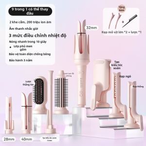 MinHuang | Máy Uốn Tóc Tự Động Tạo Sóng Lớn 32mm với Ioni