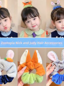 Kids Rabbit Officer Judy Zootopia Hair Scrunchie