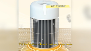 DOVVA Pet Air Purifier Low Noise 24dB Pet Lock Mode Removes 99.99% Pollutants Allergens Pet Danger Smoke Dust & Pollens