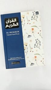 Alquran 30 Juz Lengkap Al Mubarok Khalifah Terjemah Tajwid Warna Hard Cover Alquran Ukuran Sedang A5