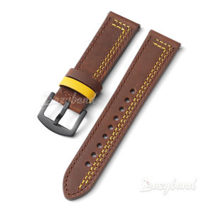 Quick Release Genuine Cowhide Leather Watch Band for Seiko for DW Black Brown Red Soft Strap Universal 20mm 22mm for Omega Wrist
