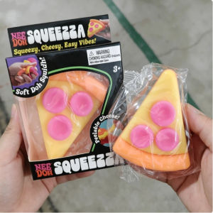 HOT Schylling Needoh pizza Sensory Fidget Cube Stress Relief Squishy Cube Anti-Anxiety Squeeze Object For Focus ADHD Population