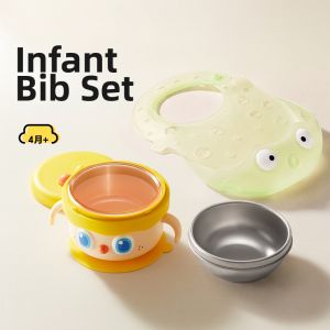GNAUHBABY | Silicone Waterproof Messy Eater Bib