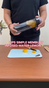 Aveline Botol Minum Putih Transparan Bening Estetik 350 550 850 ml