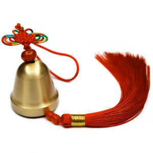 Sound Crisp Good Workmanship Copper Bell Metal Pure Copper Bell and Wind Chimes Hangings Ornaments Can Be Automobile Hanging Ornament