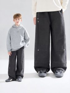 MUCMUKN | Thermal Insulation Quilted Stud-Decorated Men Jeans