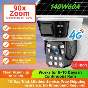 Loosafe | Solar 4G Zoom HD Night Vision Smart Outdoor Camera